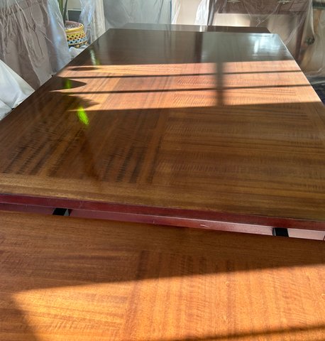 Dining table before refinishing — Morris County NJ