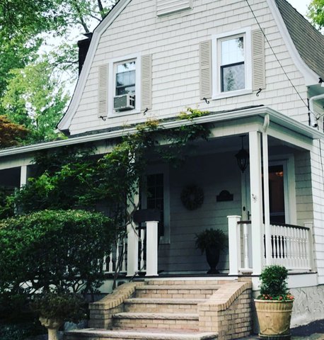 Exterior house before painting — Morris County NJ