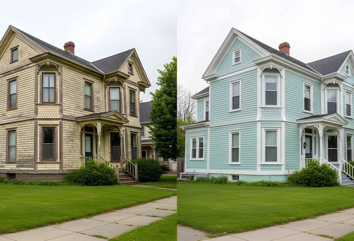 Exterior painting by Romero Painting NJ