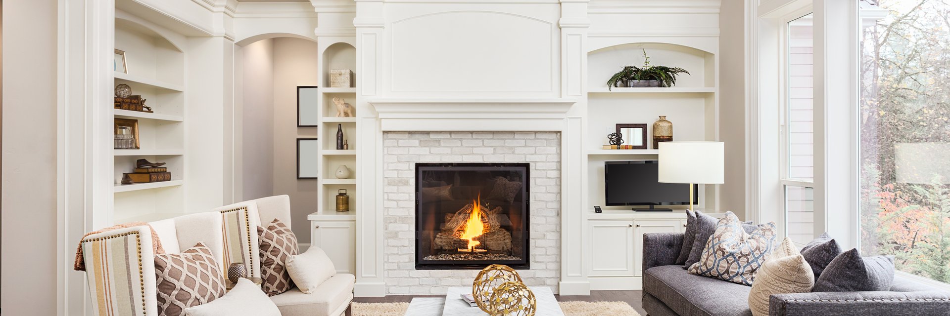 Modern living room painted by Romero Painting