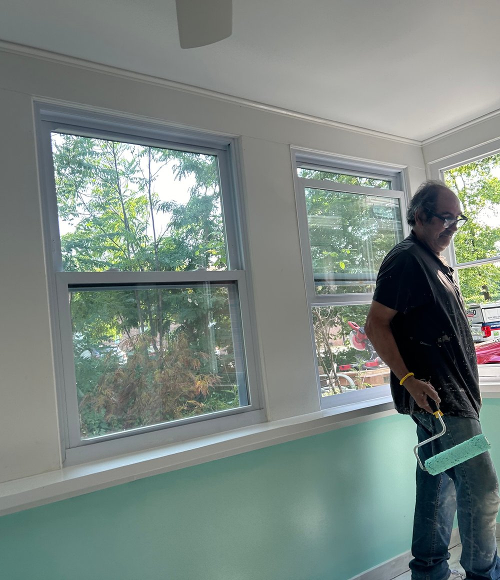 Romero Painting team at work