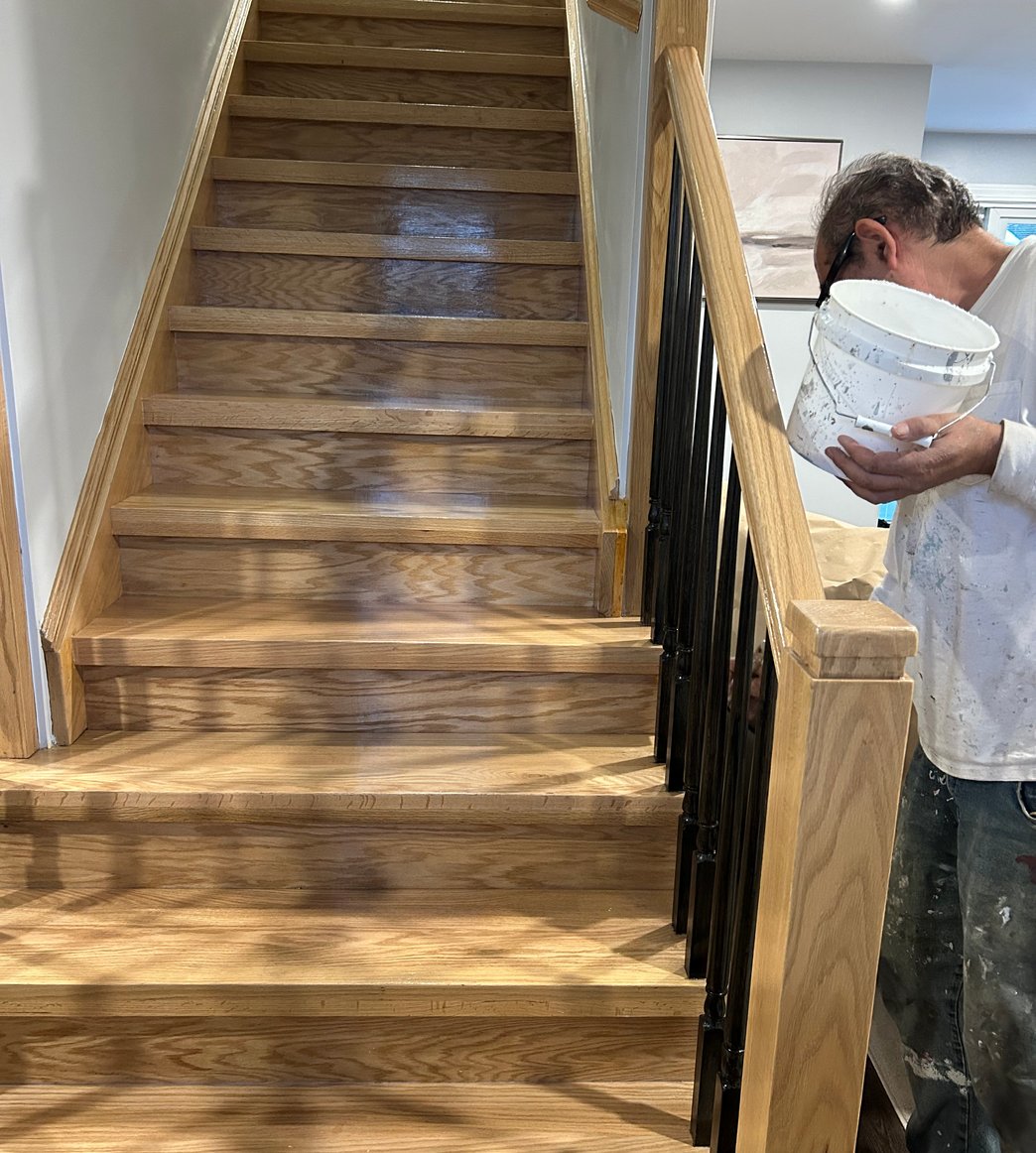 Romero Painting staircase work